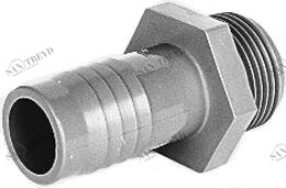 SANIT 612666 Шланг, АБС, с конической наружной резьбой BSP 