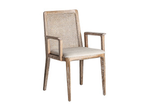 Стул из ясеня с подлокотниками