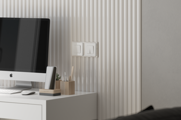 Стеновая 3D панель из реек  AP122504.91 HANNAHHOLZ  - Вид №2