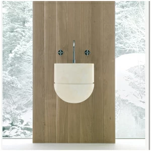 M12 Подвесная раковина настенная овальная Neutra Design  белая