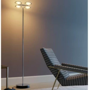 FontanaArte Торшер из сатинированного стекла с диммером Nobi