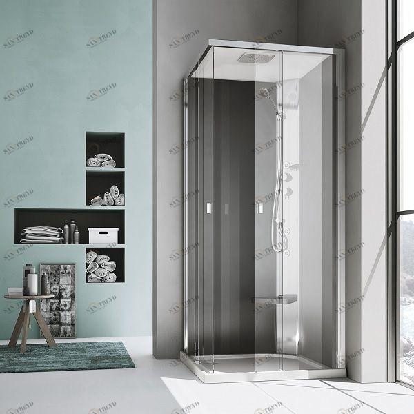 Душевая кабина угловая Sound STEP 120/80 см 1SDC7S1 Gruppo Geromin