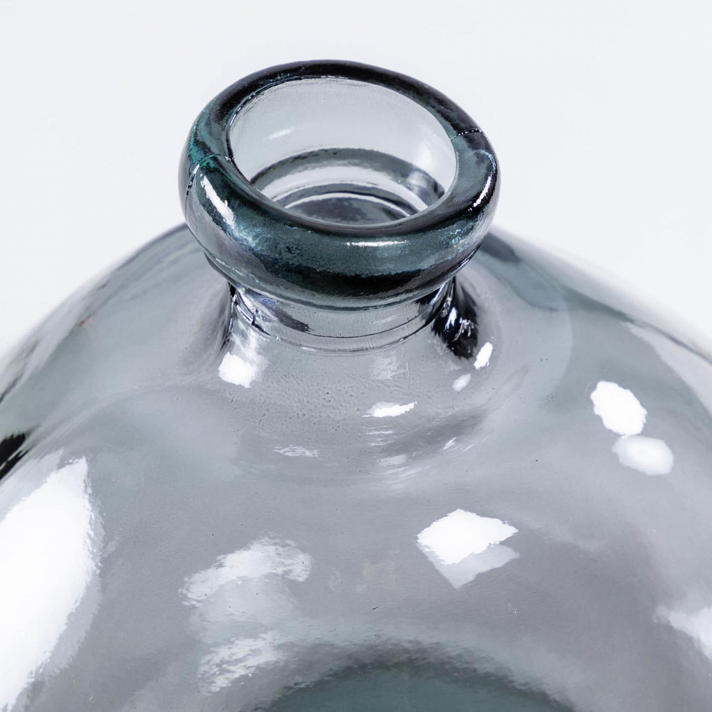 088355 Ваза Anner 33 cm темно-синее стекло La Forma Brenna 