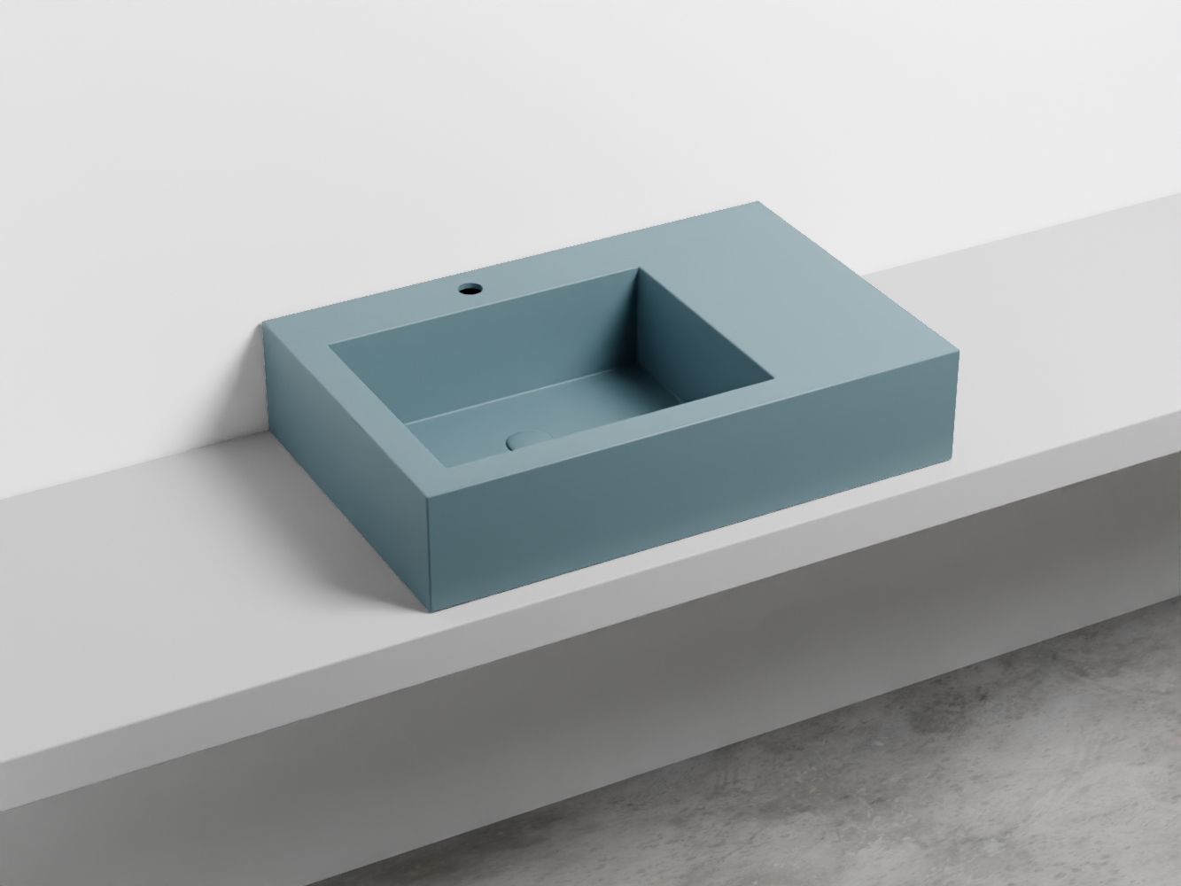 NALAMSX-PL Керамическая раковина с 1-им отверстием, чаша слево cielo I Narcisi Ceramica Cielo