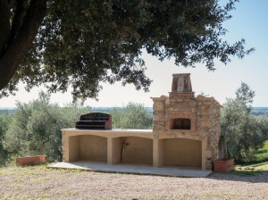 Барбекю из натурального камня