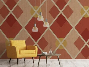 Baboon Виниловые обои с геометрическим рисунком Pattern