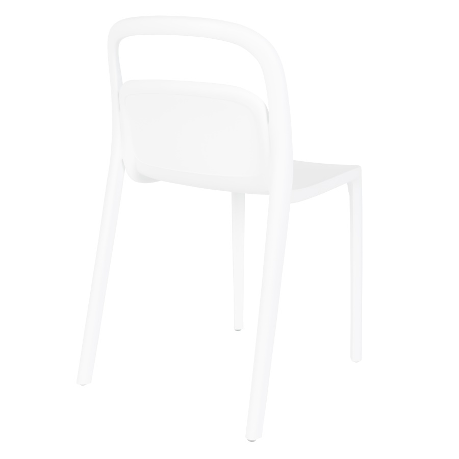 Стул Rex белый White Label Living 1100308 - Вид №4