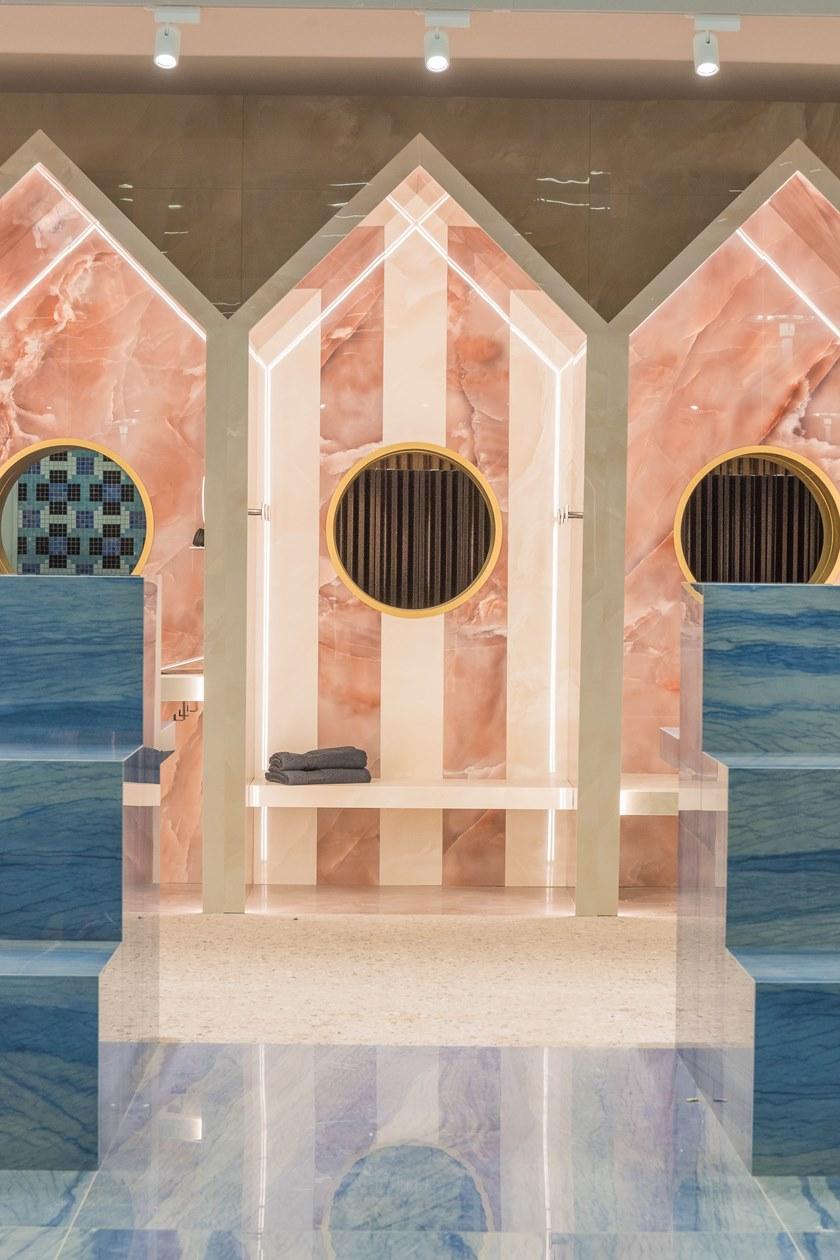 FMG Настенная / напольная плитка из керамогранита для внутренних и наружных работ с эффектом мрамора Maxfine marmi sun-id-1405864 - Вид №8