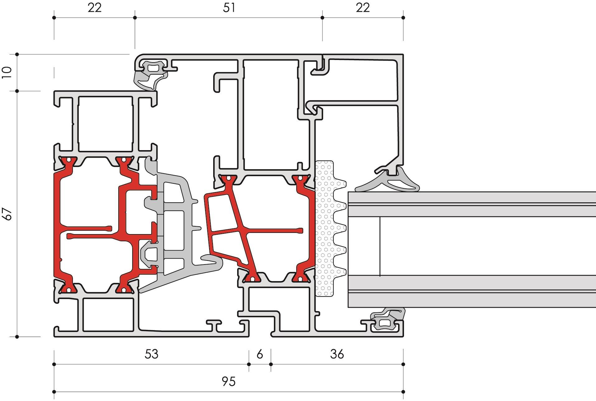 ALUK Group Алюминиевое окно sun-id-1406638 - Вид №2