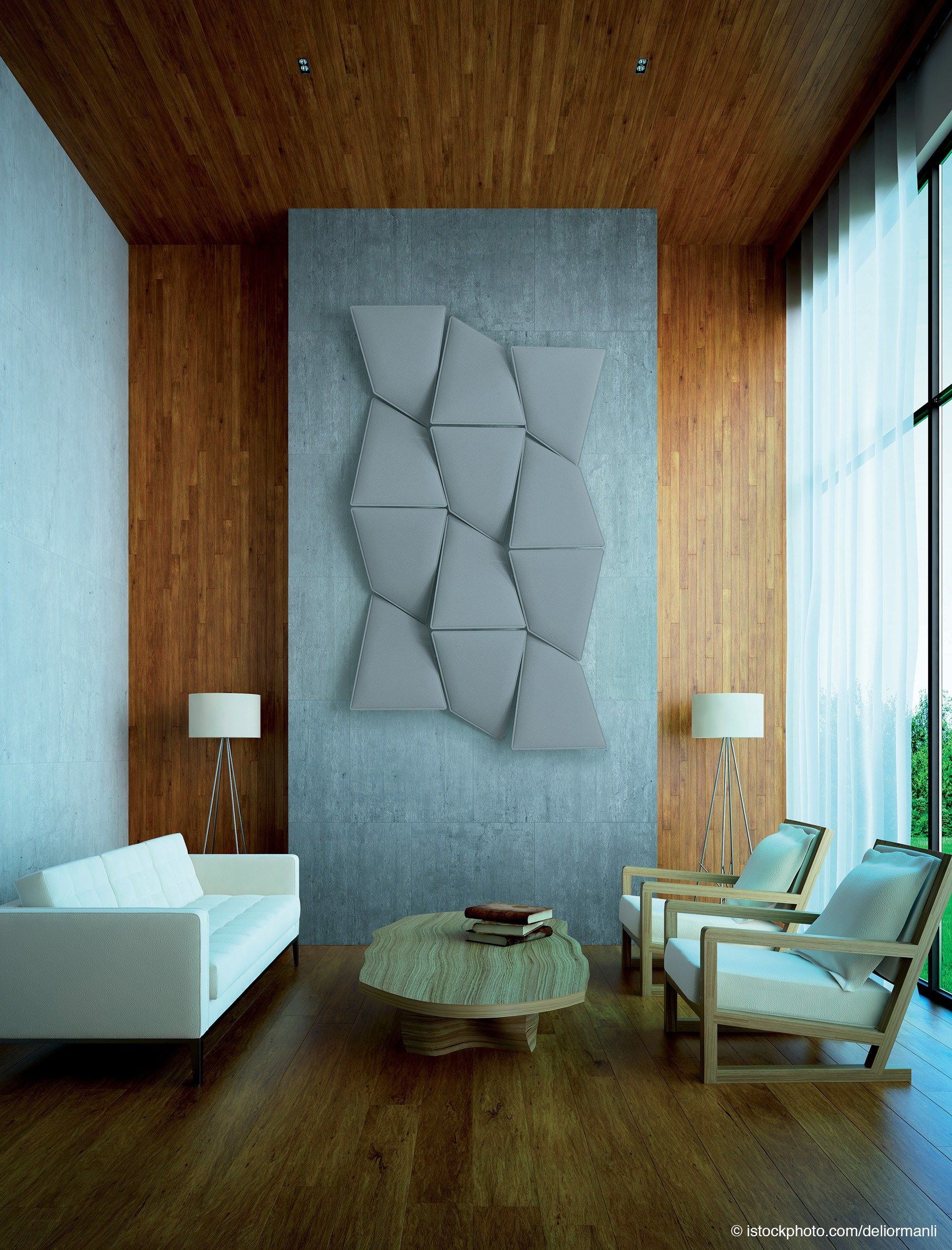 Акустическая панель в Trevira® CS Caimi Brevetti FLAP ARCH-00123195 - Вид №4