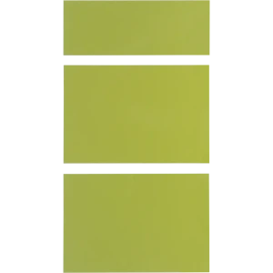 Двери для шкафа Delinia «Васаби» 40x70 см, пластик, цвет зелёный, 3 шт. 15119901 STLM-2101457