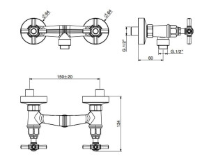 Смеситель для душа на открытом воздухе