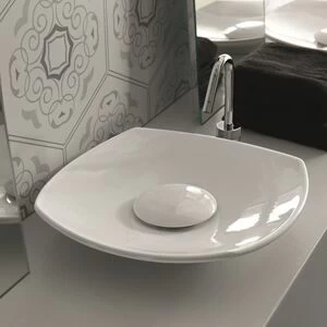 25362 Накладная раковина на столешницу  овальная Ceramica Hidra