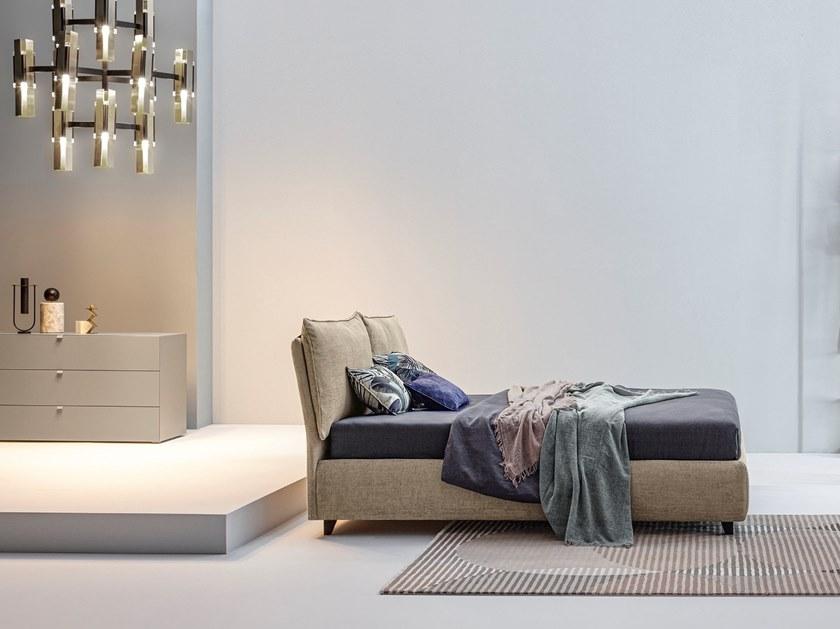 Twils Двуспальная кровать с мягким изголовьем Blanca sun-id-1459408 - Вид №1