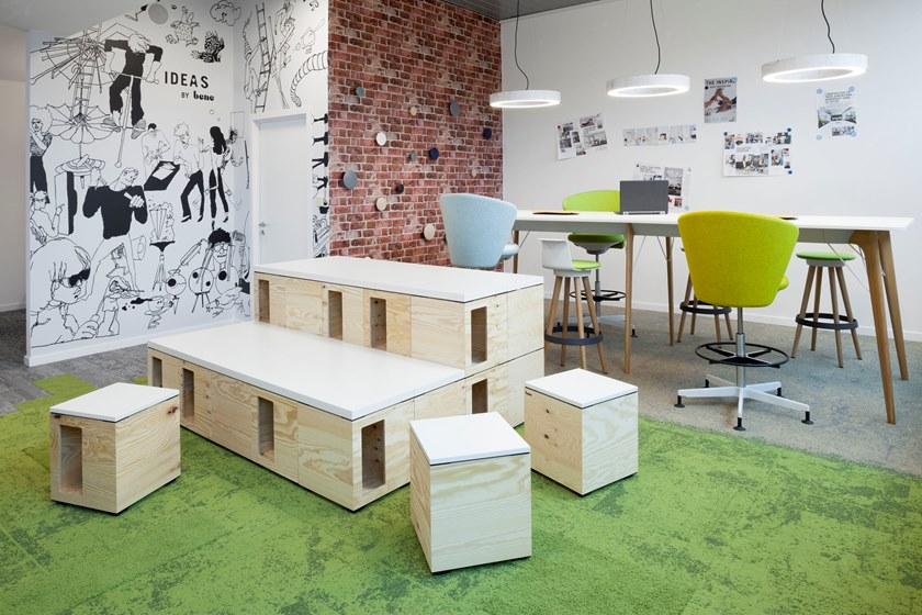 BENE Модульный офисный книжный шкаф Pixel sun-id-1470134 - Вид №3