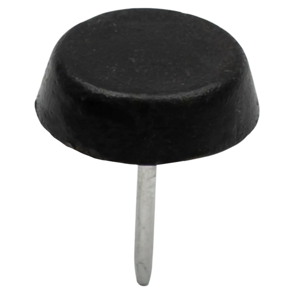 Подпятник на гвозде Tech-Krep круглый 20x14 мм пластик цвет черный 4 шт Santreyd STLM-2060048 - Вид №1