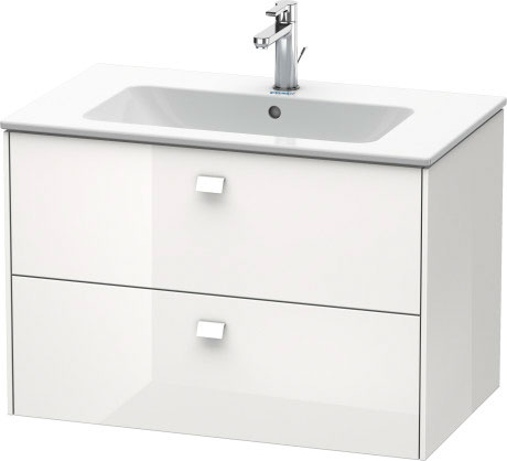 BR410209191 Тумбочка подвесная Brioso #BR4102 820 x 479 мм Серо-коричневый декор Duravit - Вид №2