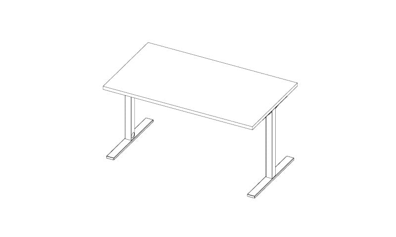 Модульный рабочий стол Quadrifoglio Group дизайн-офис ARCH-00018824 - Вид №2