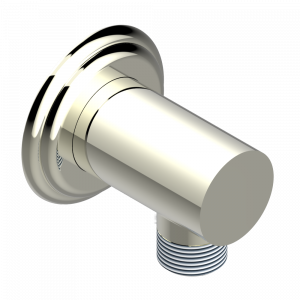 U6D-53E Вывод 1/2" встраиваемый в стену Thg-paris Pétale de Cristal, черный хрусталь Никель