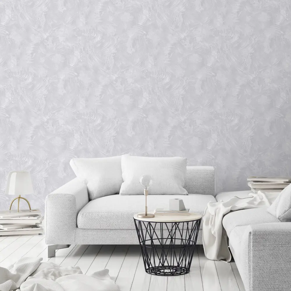 Обои флизелиновые Ateliero Pirouette серые 1.06 м At285451 STLM-2139446 - Вид №3