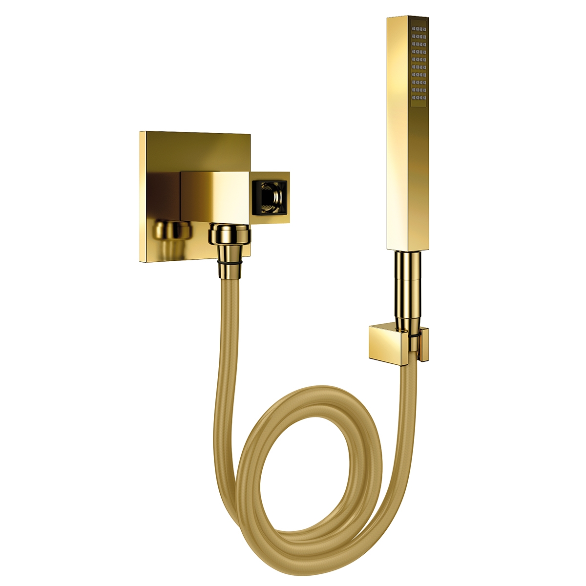 00604243 1/2-дюймовый переключатель для душа из полированного золота Docol SQUARE