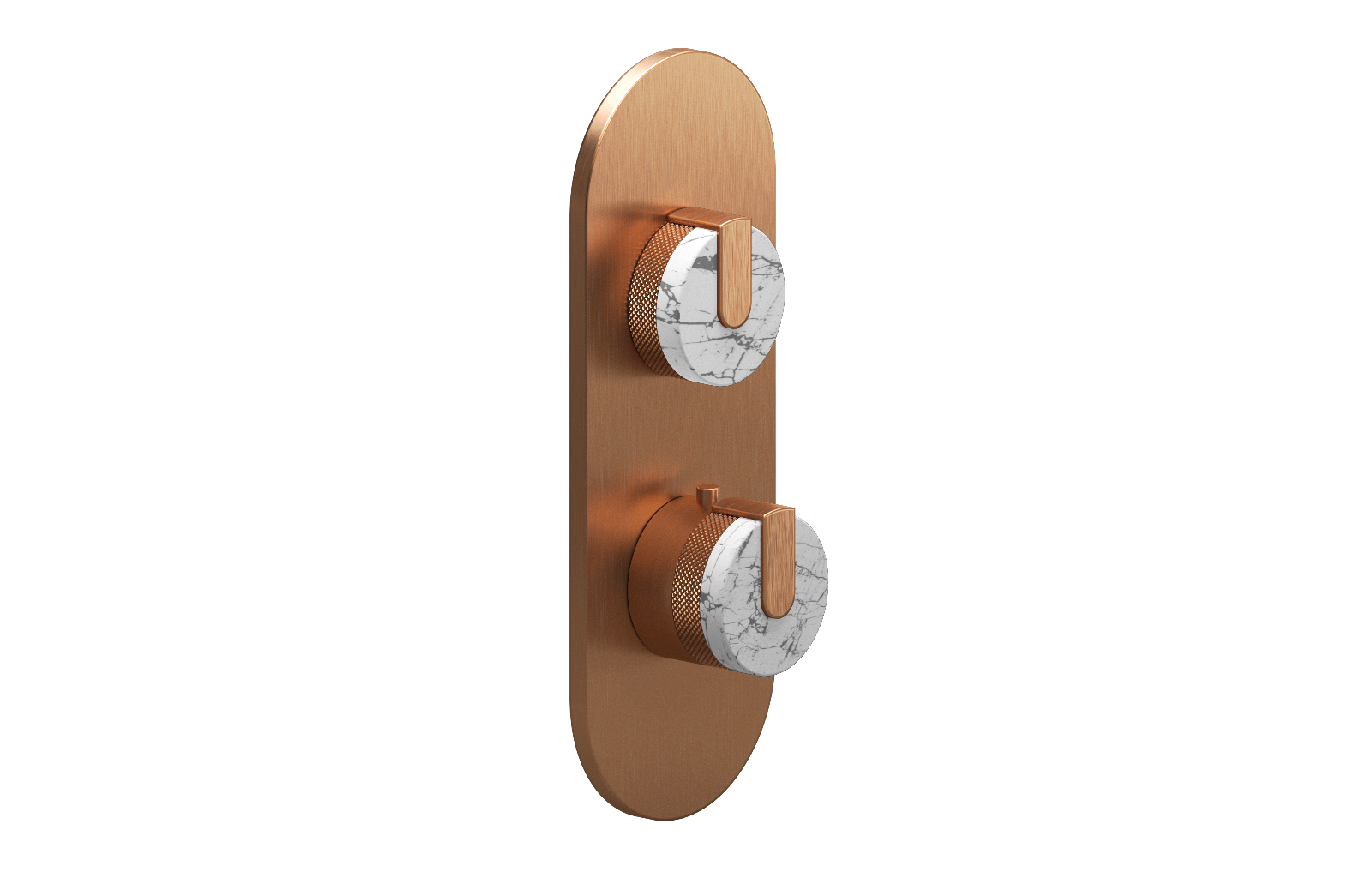 E-8026-R2MWE0-L1BRG-BRG-T Планка M-Series с 2 ручками - Внешняя часть GRAFF MOD+