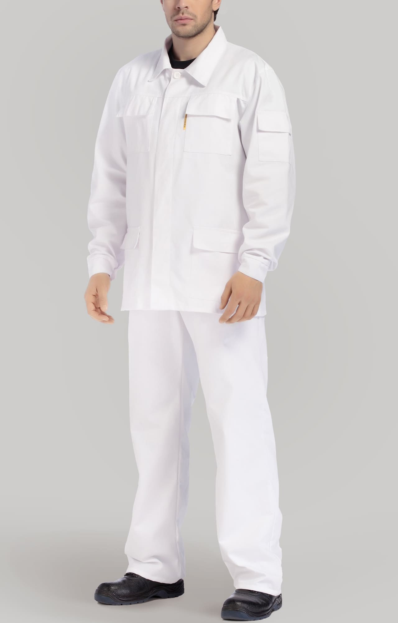 65517 Костюм "Эксперт-2" белый  Летняя спецодежда  размер 56-58/182-188  - Вид №8