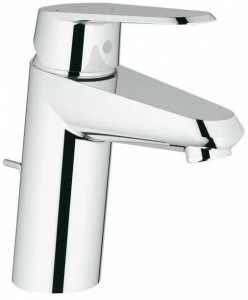 Смеситель для раковины GROHE Eurodisc Cosmopolitan с донным клапаном и энергосберегающим картриджем, хром (2338420E)
