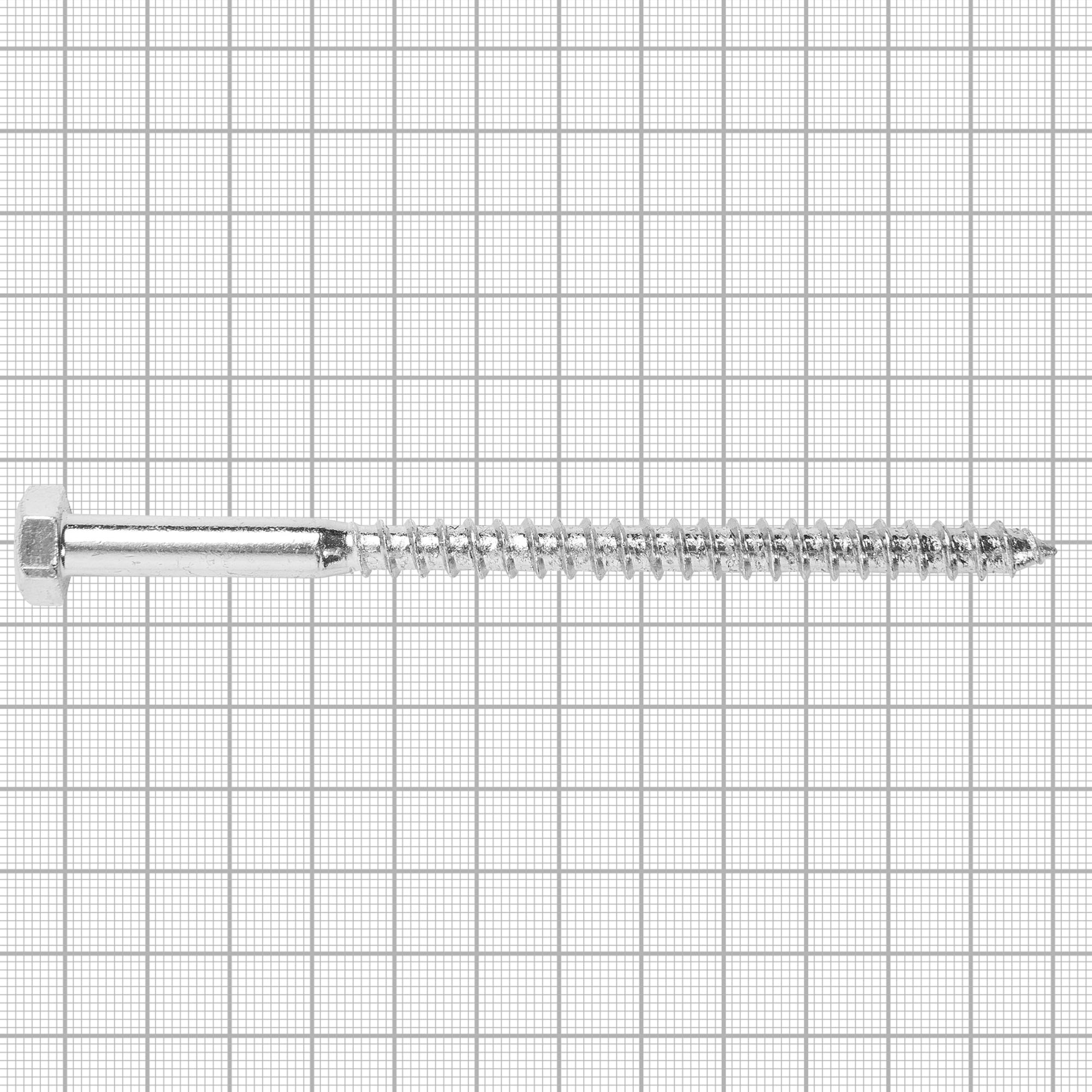 13459910 Болт сантехнический оцинкованный DIN 571 8х120 Santreyd  - Вид №2