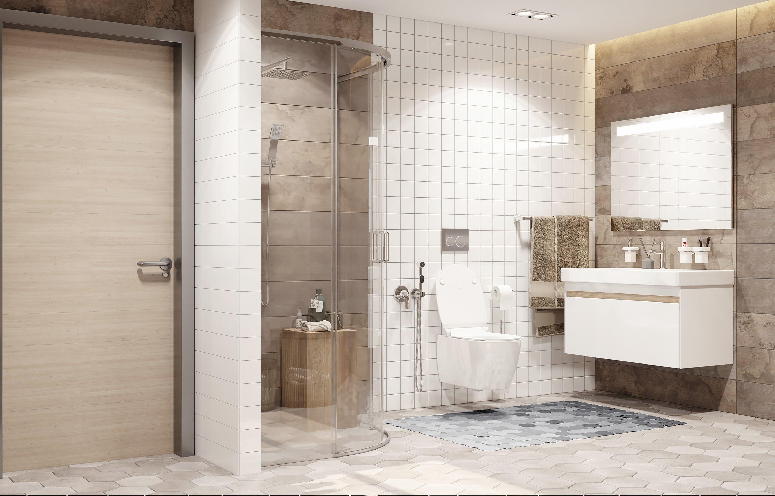 Душевое ограждение Ambassador Queen 11011102 (1000x1000x2000), 1 место - Вид №3