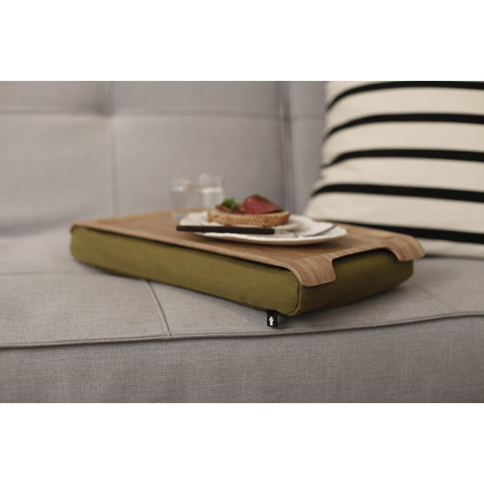 Подставка с деревянным подносом Laptray мини дерево-оливка Bosign 263181 - Вид №3