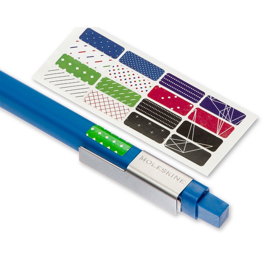 Ручка шариковая Moleskine CLASSIC CLICK (EW51CB1110), черные чернила, темно-синяя 1004459 - Вид №3