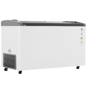 1229611 Морозильный ларь Frostor Gellar FG 575 E белый, серый