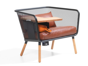 Кожаный диван