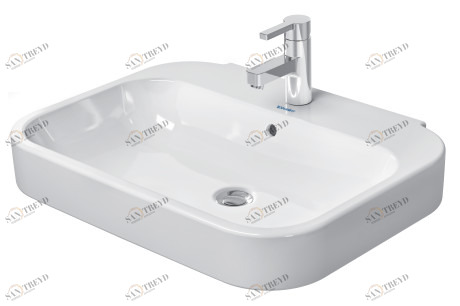 2316650030 Подвесная раковина настенная овальная Duravit Happy D.2