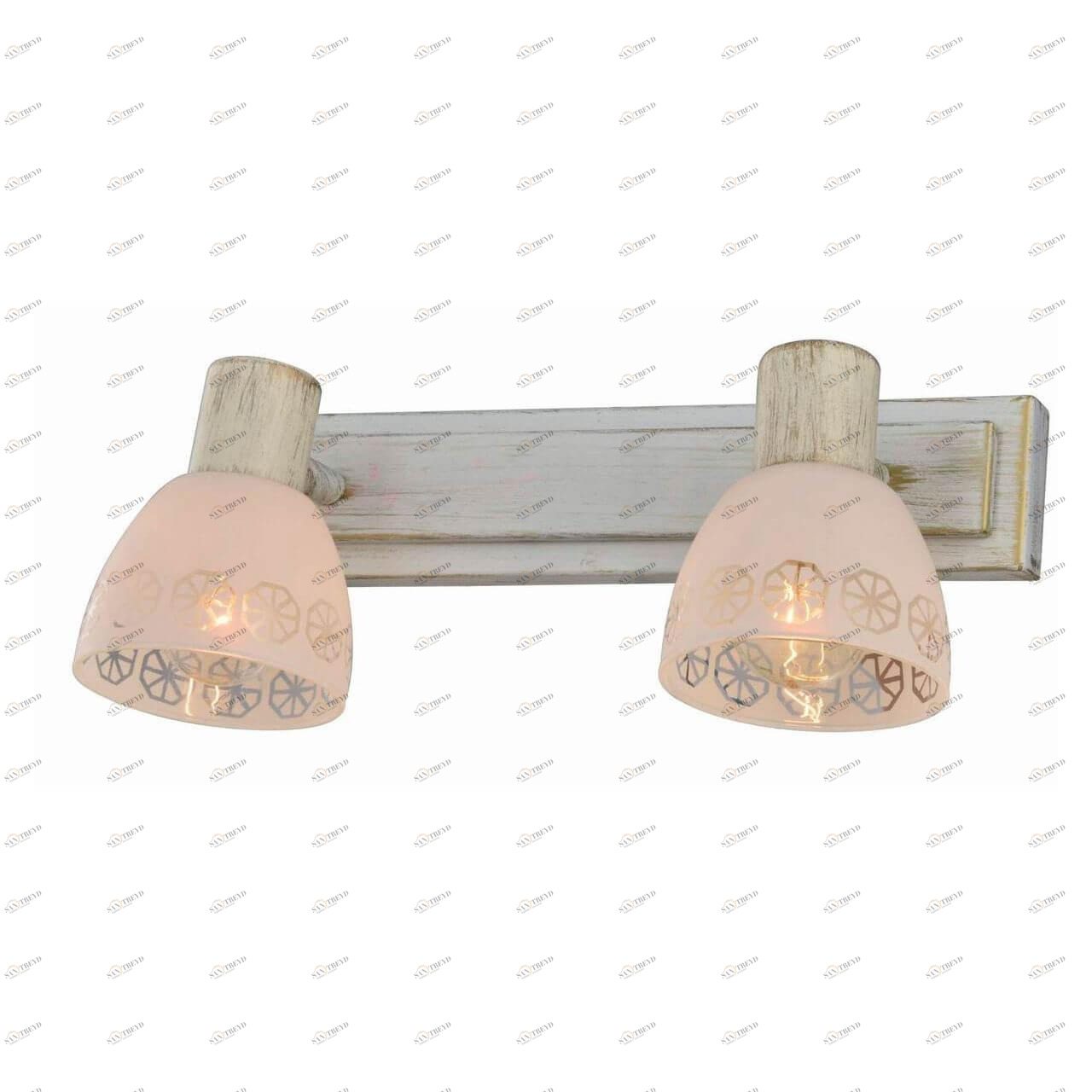 Спот настенный на 2 лампы белый Shona TL3740Y-02WG TOPLIGHT SHONA 00-3926405 Белый 