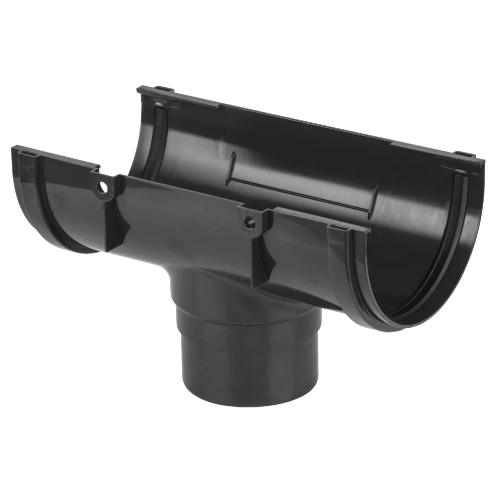 84802172 Воронка ПВХ Dacha 120 мм 240 мм цвет серый STLM-1018207 DÖCKE 