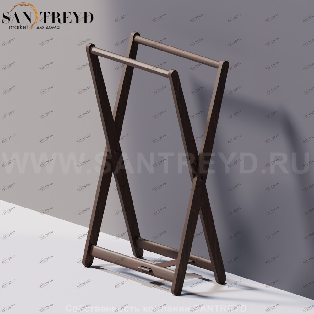 Agape PIC-NIC Полотенцежержатель 50 см под коричневый дуб ACOM0530SRU