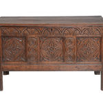 SOR27540 Дубовый резной сундук ijlbrown  - Вид №9