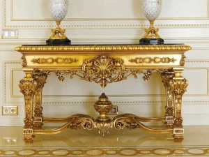 Bellotti Ezio Консоль из дерева с мраморной столешницей 5812 5812