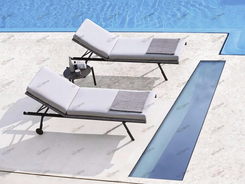 Varaschin Садовый лежак на колесиках Bahia 2260