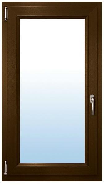 Agostinigroup Распашное окно с дверцей из ПВХ sun-id-1362993 - Вид №1