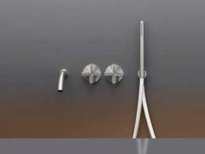 Ceadesign Набор из 2-х гидропрогрессивных смесителей для ванны с ручным душем Cross Crx 23