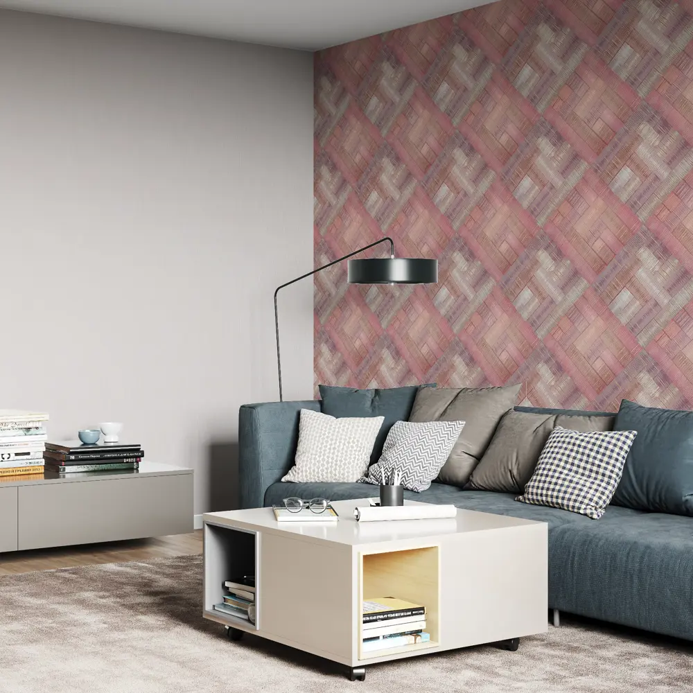 Обои флизелиновые Palitra Life Persia фиолетовые 1.06 м PL71869-56 STLM-2195154 - Вид №3