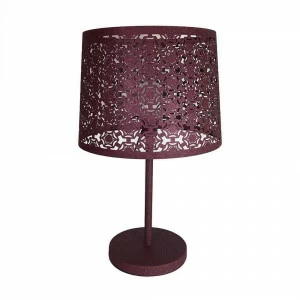 Лампа настольная бордовая Seven Fires "Карвед" 39106.04.68.01C SEVEN FIRES КАРВЕД 00-3907854 Фиолетовый
