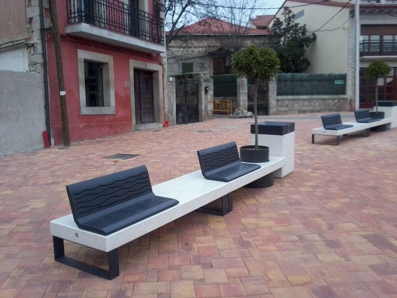 Модульная скамья HPC со спинкой Metalco DIAMANTE ACCESSORIES I ARCH-00060388 - Вид №5