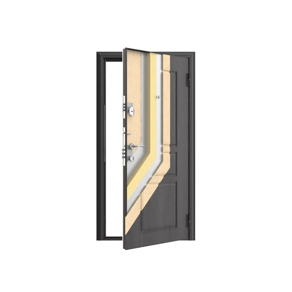 Дверь входная металлическая Премиум New 88x205 см правая роял вуд белый 85186902 STLM-2152800 DOORHAN  - Вид №5