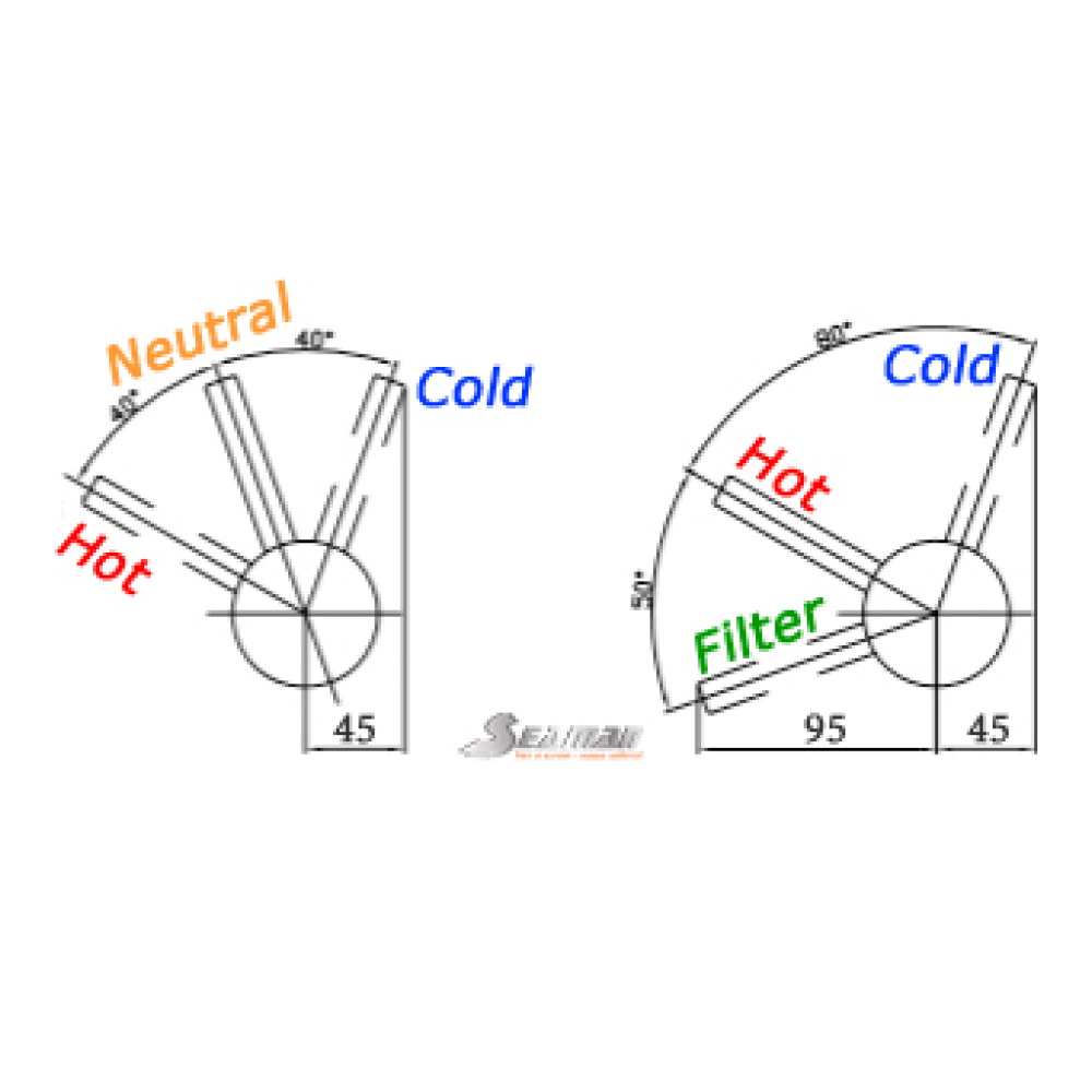 Кухонные смесители Visconti SSL-7671-WP SEAMAN - Вид №4
