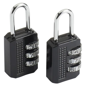 Замок кодовый Standers, 22 мм, ЦАМ/сталь, 2 шт. 82247301 STLM-2136057