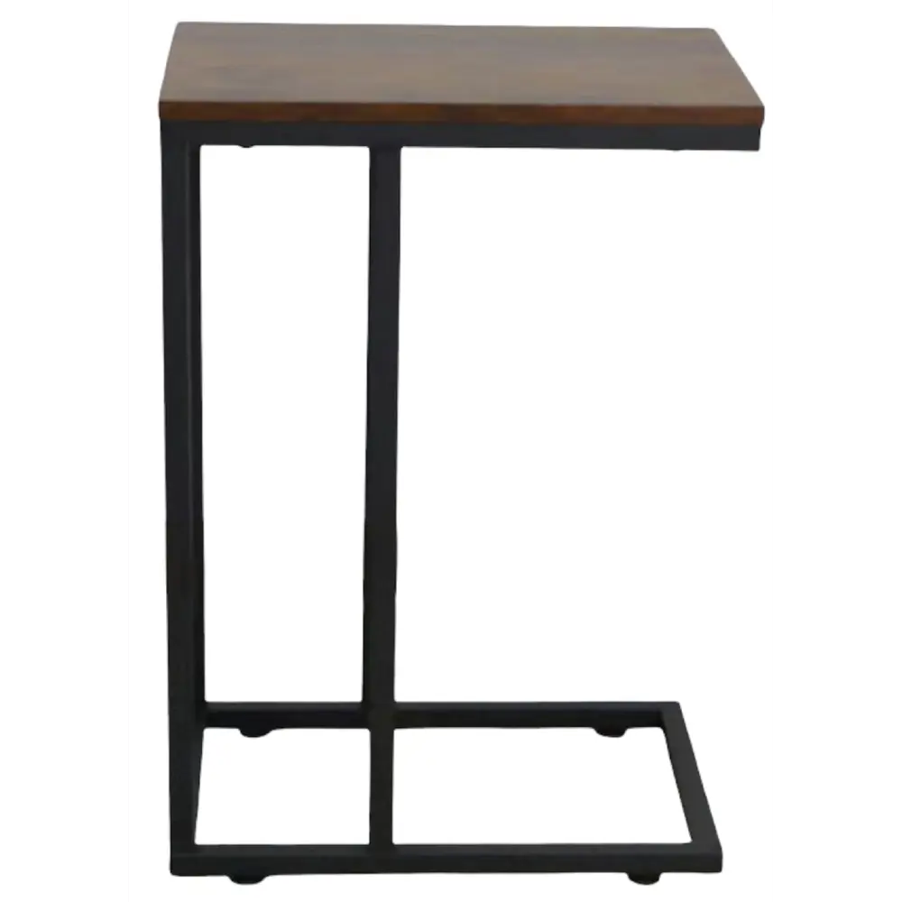 Столик журнальный приставной 45x30x65 см цвет черный дуб DREAM RIVER STLM-2104988 - Вид №1